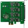 PCI Express, Serial Communication Board with 4 RS-422/485 ports (RoHS) Includes One CA-4002 ConnectorICP DAS
